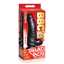 Load image into Gallery viewer, Sexy Gift Set of Big Black Cock Phat Boy 9 Inch Dildo and Icon Brands Orange is The New Black, Love Cuffs, Ankle
