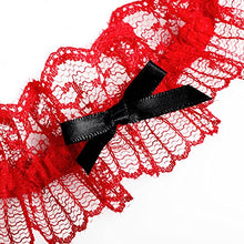 Load image into Gallery viewer, EasyToys Sexy Lingerie Lace Garter, Red, 7 Gram
