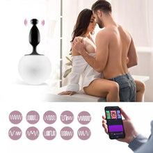 Load image into Gallery viewer, APP Controlled Soft Silicone Vibrator for Women , Sex Toy for Women, Anal Plug for Women, Prostate Massager for Men, Anal Dildo for Women
