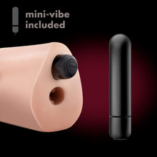 Load image into Gallery viewer, Blush M Elite - Soft and Wet Veronika - 6.5&quot; Masturbator Sex Toy - Incredible Lifelike &amp; Realistic Feel - Ribbed Interior, Open Ended Stroker, Self Lubricating - Single Speed Vibrating Bullet Included
