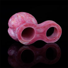 Load image into Gallery viewer, Small Male Penis Sleeve with Cock Ring Silicone Penis Enlarger Sleeves Mens Adult Sex Toy, Soft Knot Penis Sheath Cock Enlargement Sleeve (L)
